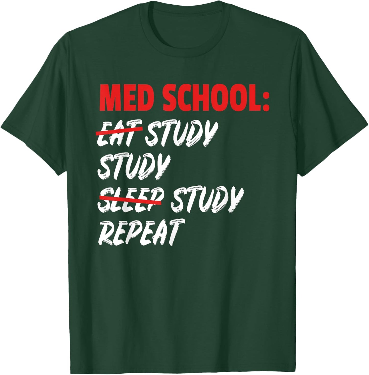 Doctor Med School Student Medicin Gift & Graphic T-Shirt - T-Shirt | Forest
