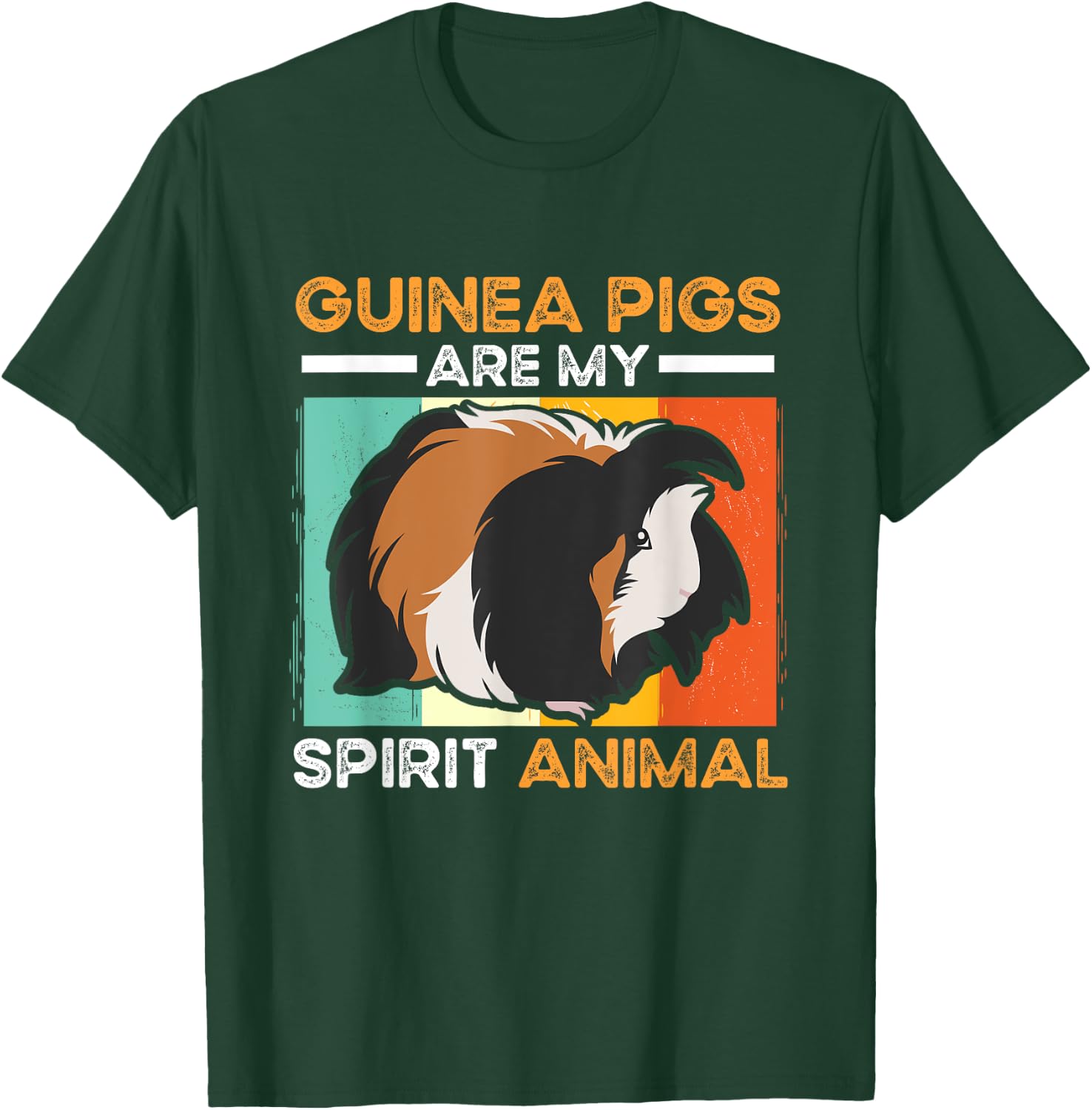 Guinea Pig Animals Pet - Guinea Pigs are my Spirit Animal T-Shirt - T-Shirt | Forest