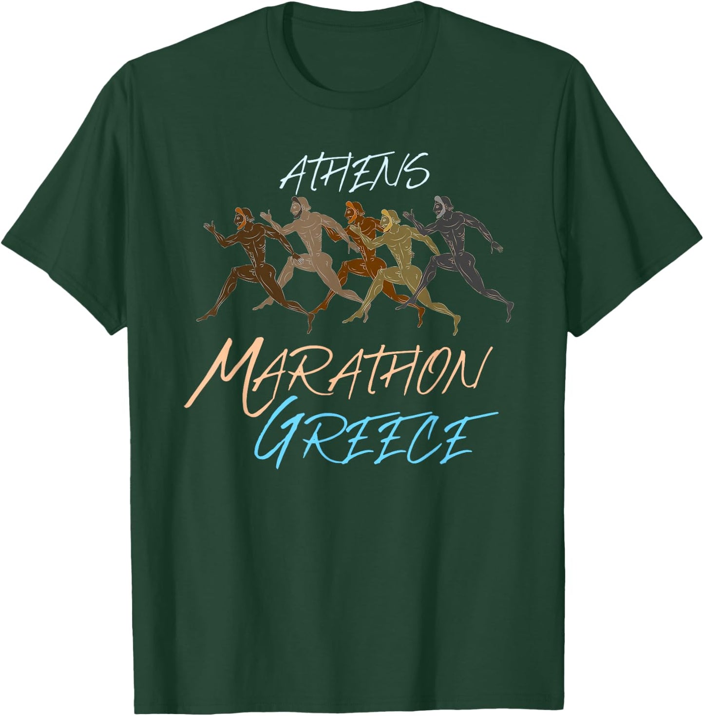 Athens - Marathon - Greece T-Shirt - T-Shirt | Forest