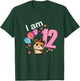 My 12th Birthday Hamster Pet Lovers Party Gifts 12 Years Old T-Shirt - T-Shirt | Forest