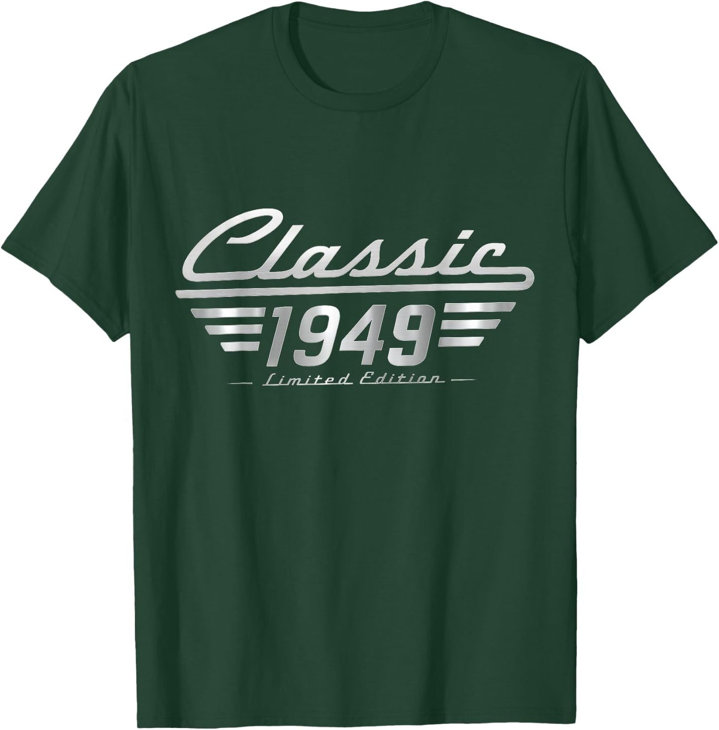 Classic 1949 Limited Edition Vintage Car Birthday T-Shirt - T-Shirt | Forest