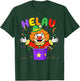 Helau Clown in Box Costume for Carnival Fancy Dress T-Shirt - T-Shirt | Forest