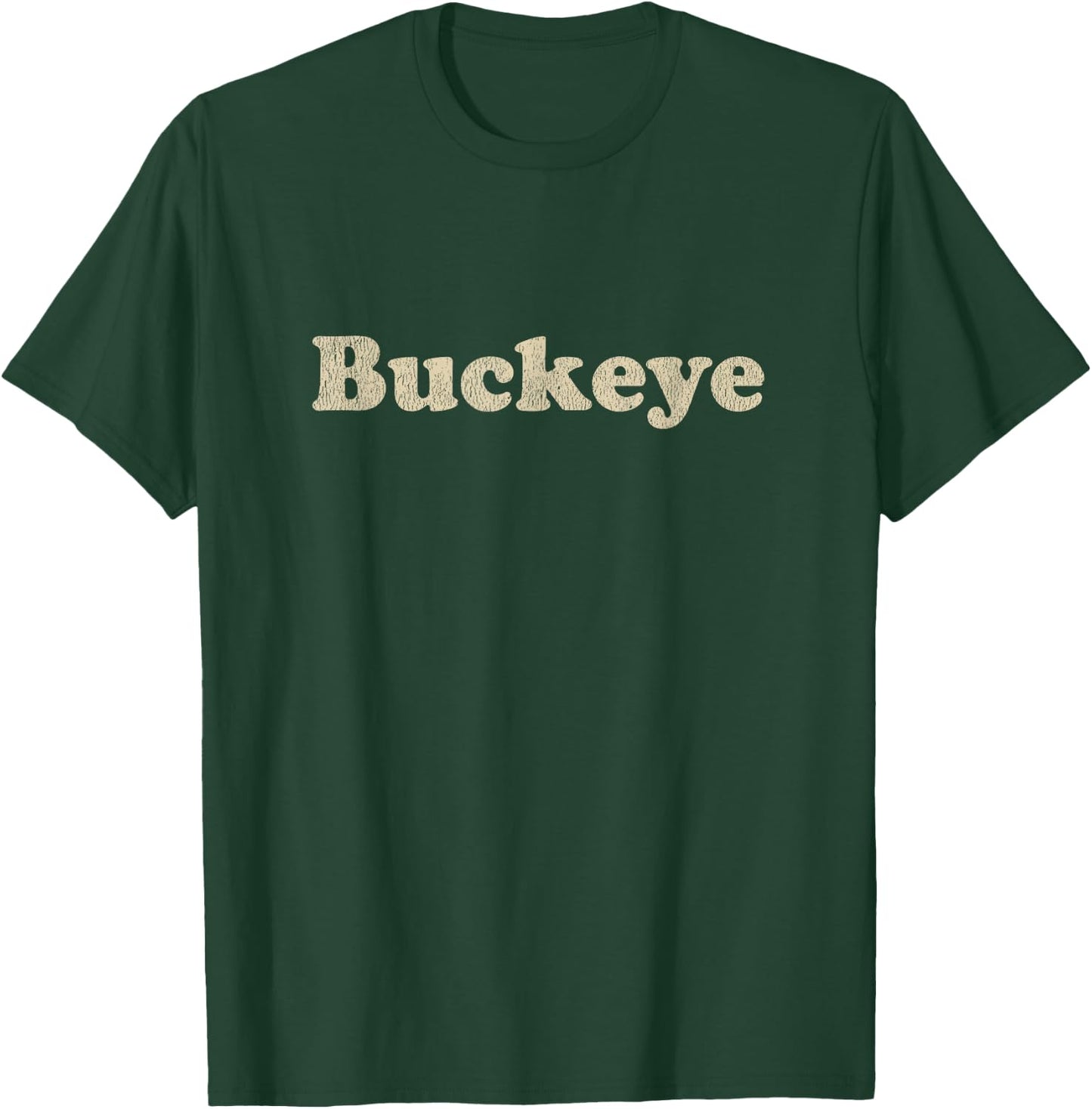 Ohio Vintage 70s US State Pride Throwback T-Shirt - T-Shirt | Forest