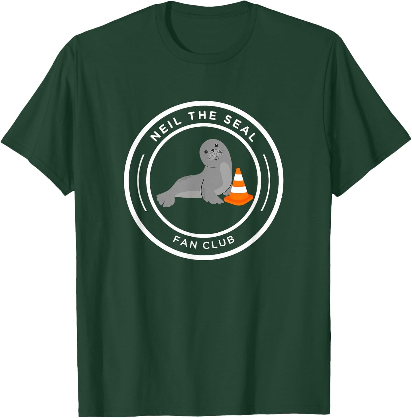 Neil the Seal T-Shirt - T-Shirt | Forest