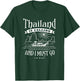 Thailand Is Calling And I Must Go - Thai Travel Vacation T-Shirt - T-Shirt | Forest