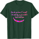 How do you know I'm mad? Cheshire Grinning Cat Smile T-Shirt - T-Shirt | Forest