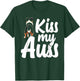 Kiss My Auss Australian Shepherd Dog T-Shirt - T-Shirt | Forest