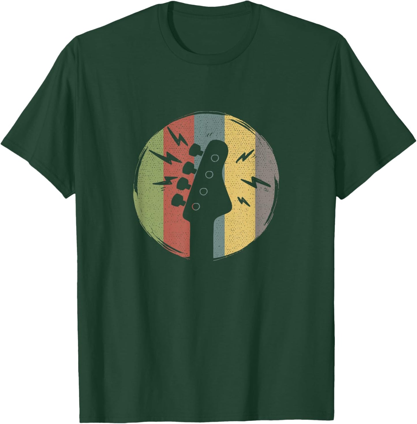 Bass Guitarist Musician Bass Guitar Player Strings T-Shirt - T-Shirt | Forest