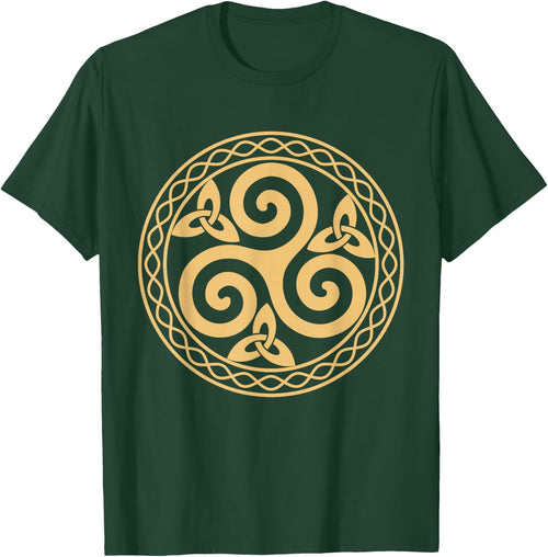 Triskèle Trinität Spirituell Symbol Erde Sonne Mond Natur