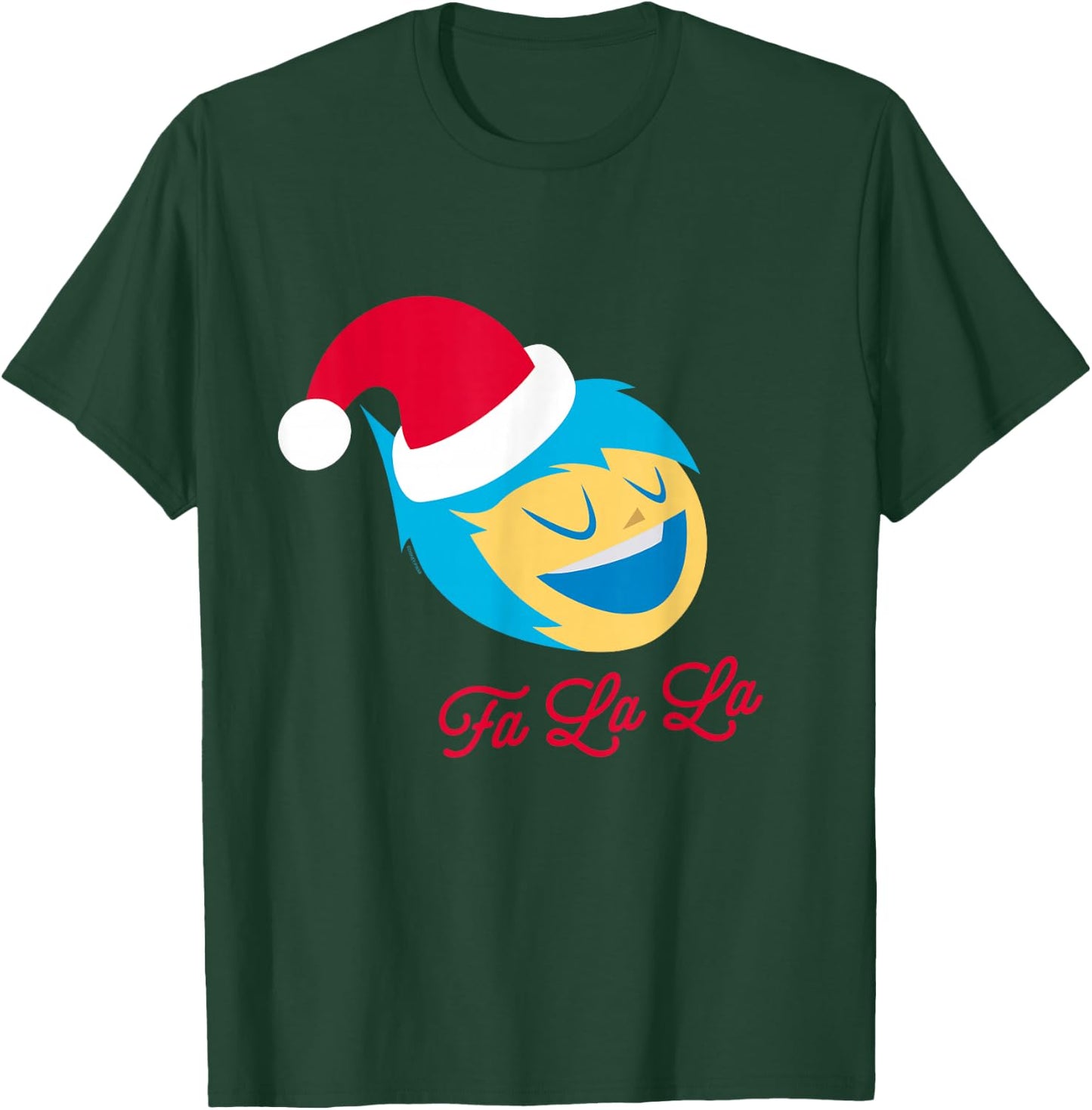 Disney and Pixar’s Inside Out 2 Christmas Fa La La Santa Joy T-Shirt - T-Shirt | Forest
