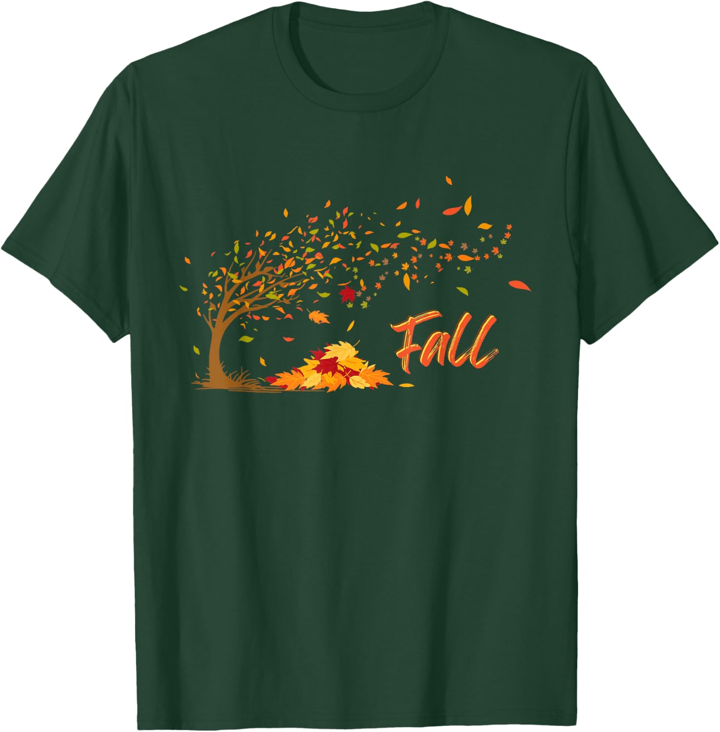 Simply Fall Leaves T-Shirt - T-Shirt | Forest