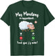 Mes Mes Moutons m'appelent me Woman Girl Child Sheep , Black T-Shirt - T-Shirt | Forest