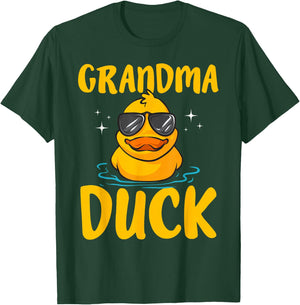 Rubber Duckies Grandma Duck Rubber Duck T-Shirt - T-Shirt | Forest