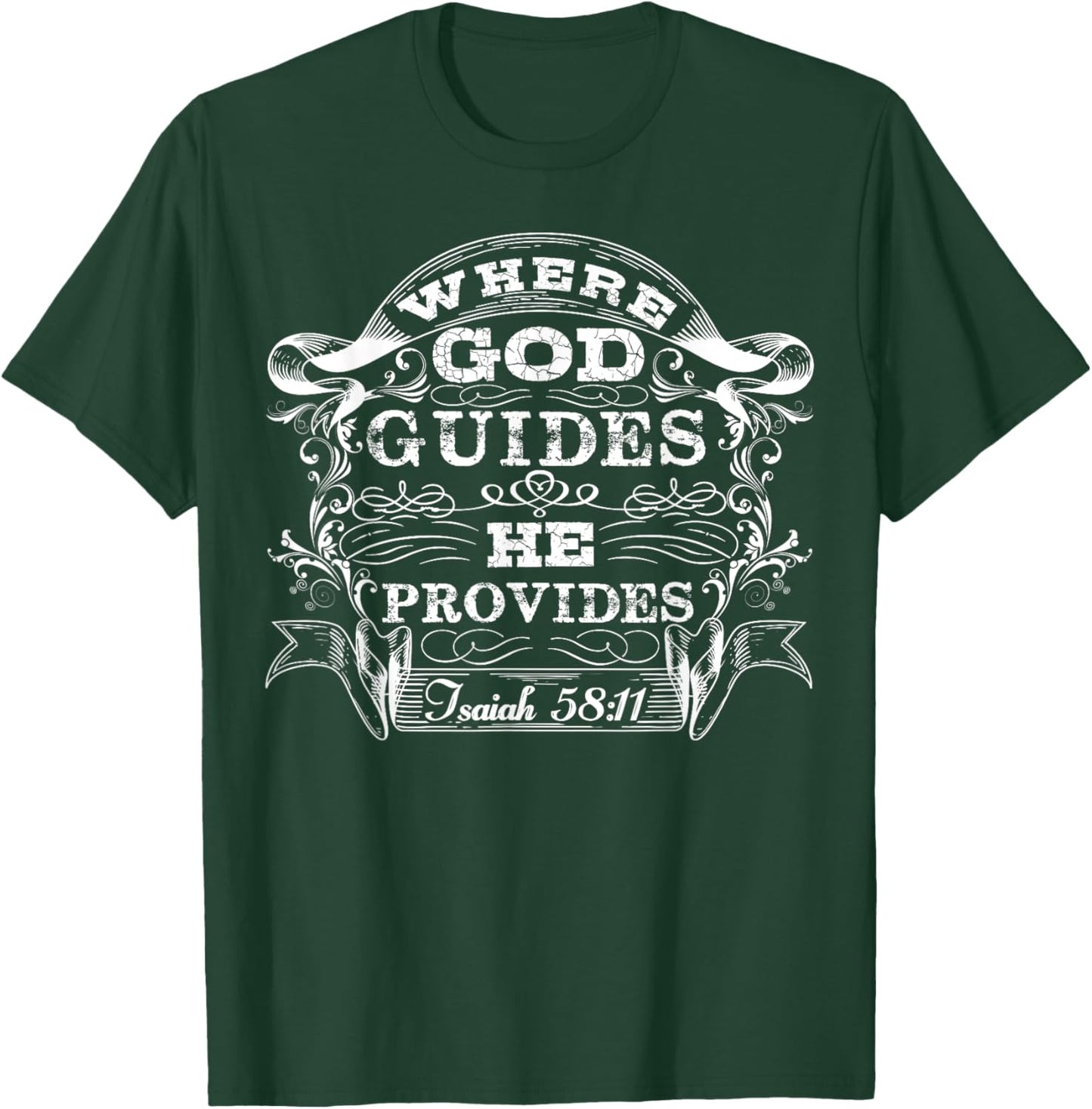 Christian Clothing, Bible Scripture t Shirts T-Shirt - T-Shirt | Forest