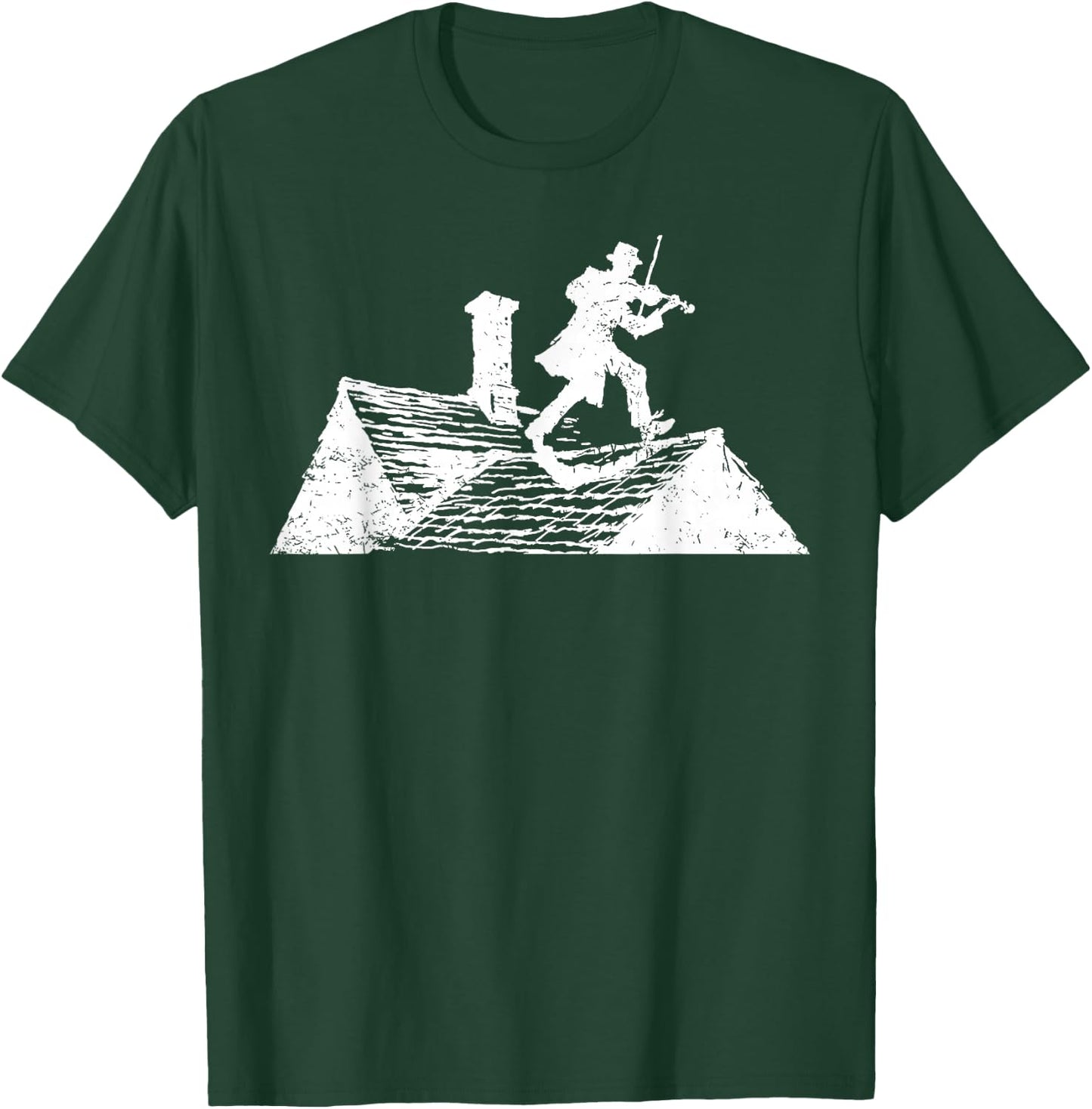 Fiddler On Roof Retro Musical Theater Broadway Theatre T-Shirt - T-Shirt | Forest