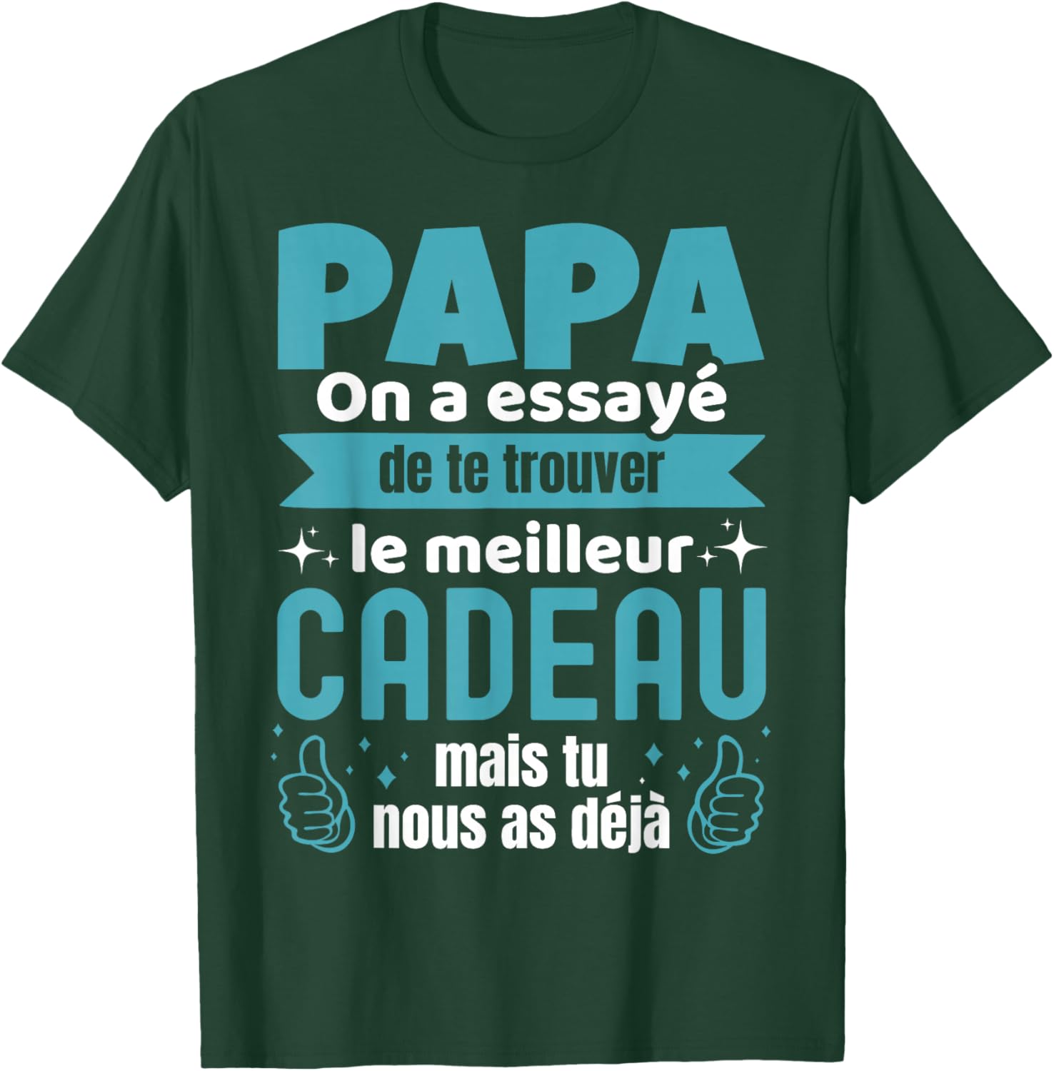 Gift Dad Father's Day Gifts Birthday Man T-Shirt - T-Shirt | Forest