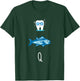 Fisherman Funny Rebus Teeth Tuna Gift Funny Man Fish , Black, S T-Shirt - T-Shirt | Forest