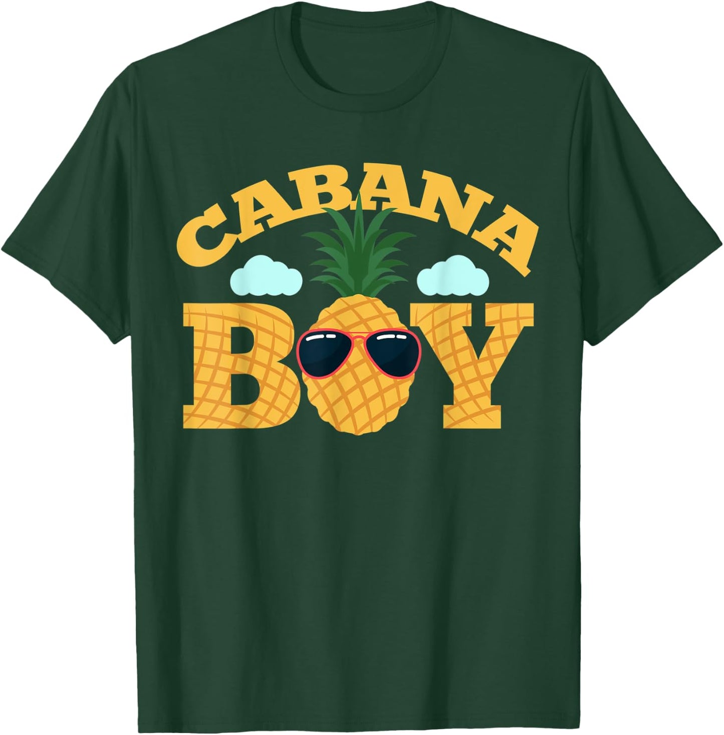 Cabana Boy Pool Party Boys Gift T-Shirt - T-Shirt | Forest