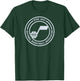 NBA - Utah Jazz Circle Logo Black T-Shirt - T-Shirt | Forest