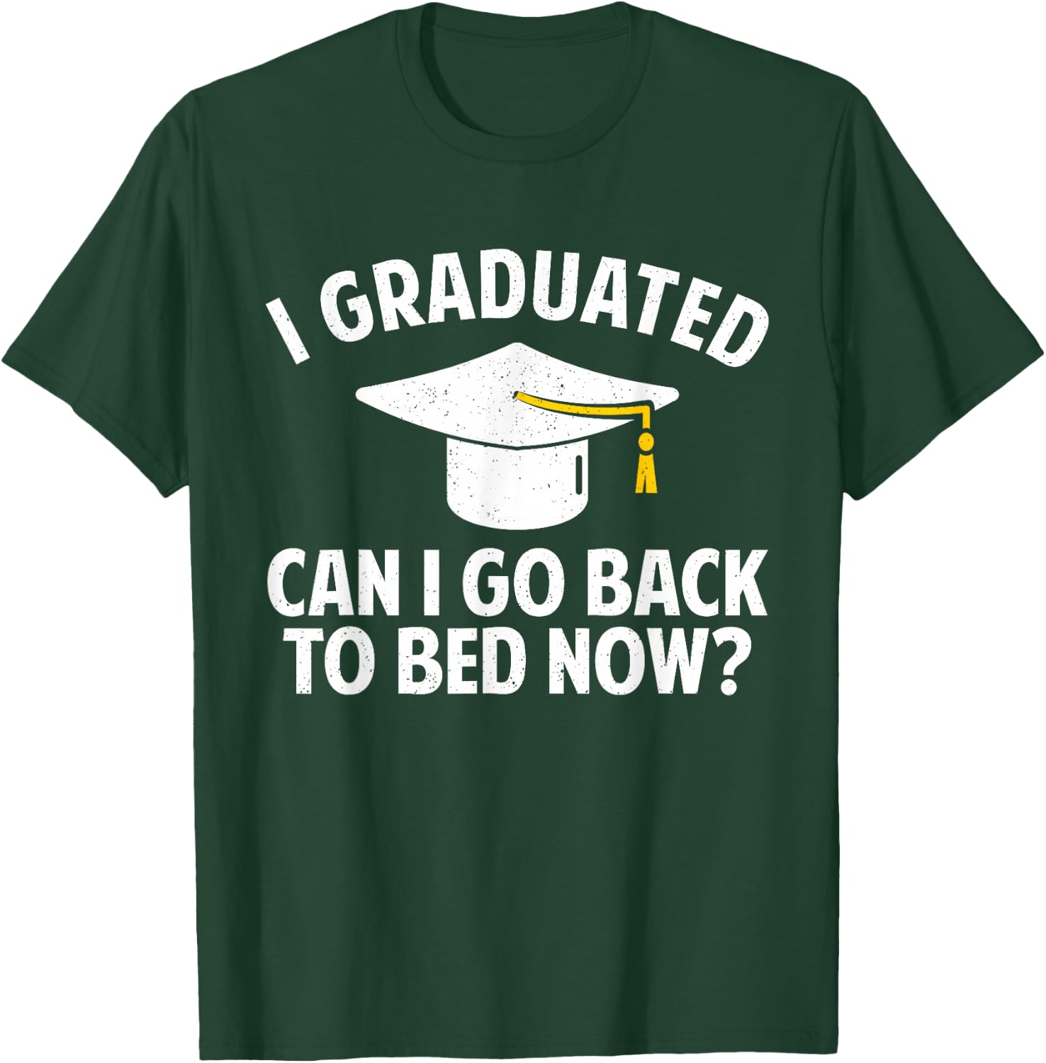 Funny Graduation Art Women Masters Degree Draduation T-Shirt - T-Shirt | Forest