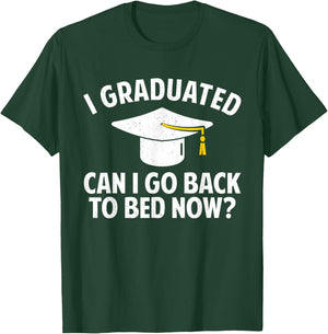Funny Graduation Art Women Masters Degree Draduation T-Shirt - T-Shirt | Forest
