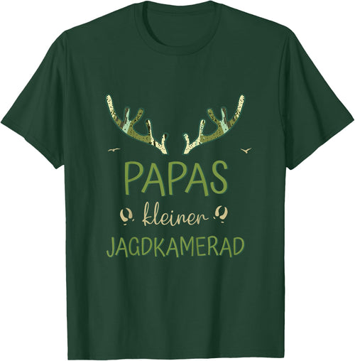 Children's with German Text Hunter Son - Papas Little Hunting Comad