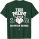 This Mom Loves Cristian Garcia Prospect Baseball Fan Gear T-Shirt - T-Shirt | Forest