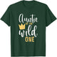 Auntie f the Wild One 1st Birthday First Thing Matching T-Shirt - T-Shirt | Forest