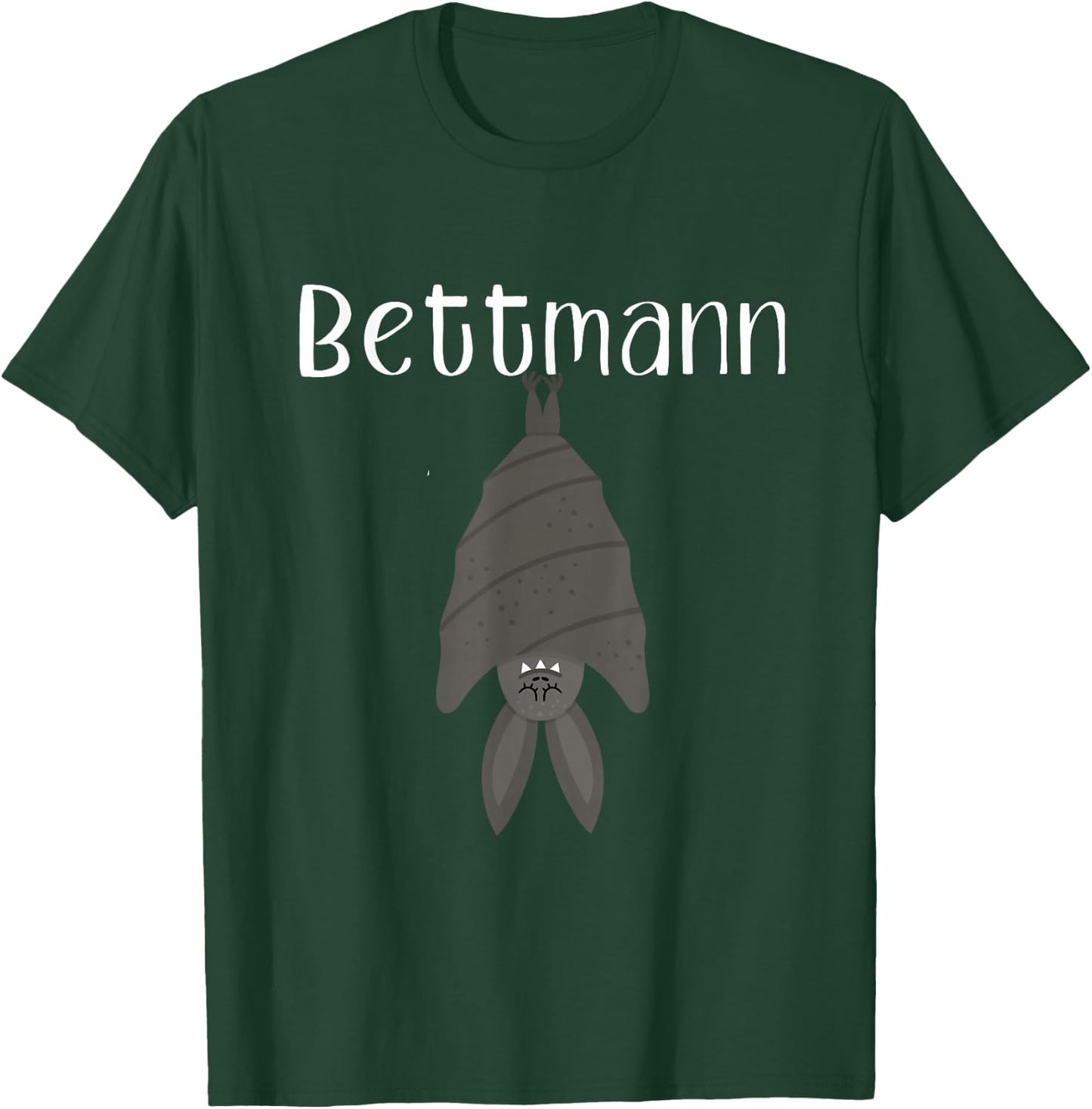 Fledermaus Nachthemd Schlafanzug Pyjama Bettmann T-Shirt - T-Shirt | Forest