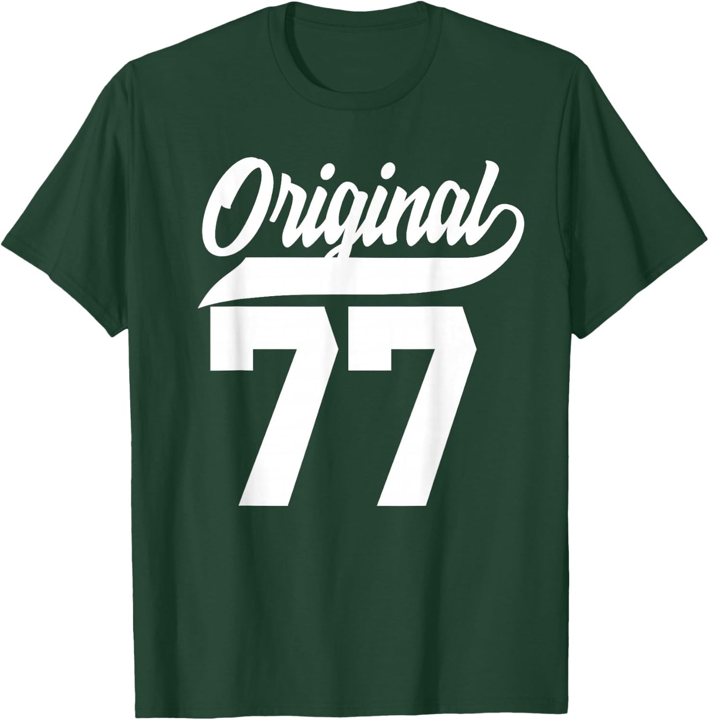 48th Birthday Gift Man Woman Original Vintage Born 1977 T-Shirt - T-Shirt | Forest