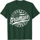 Best Grampie Ever American US Flag Funny Father's Day T-Shirt - T-Shirt | Forest