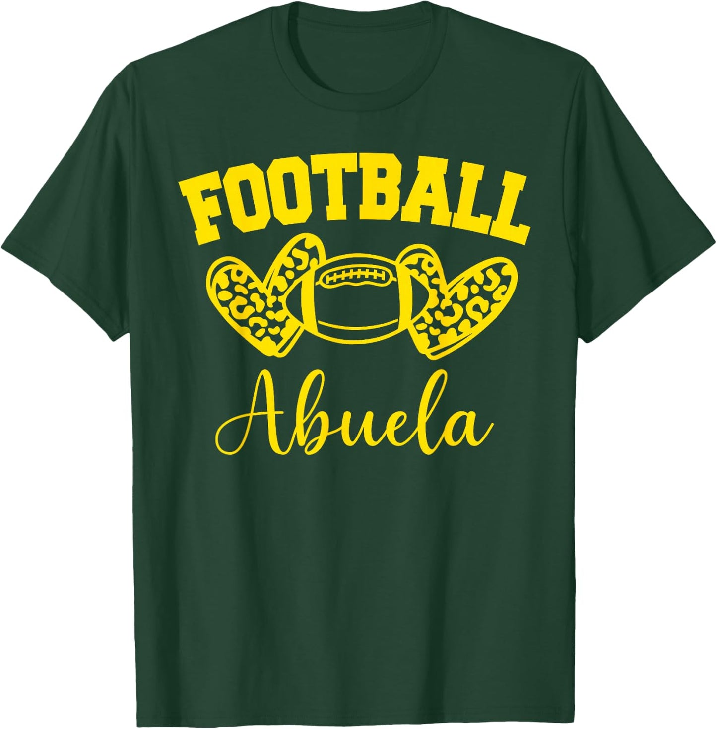 American Football Abuela Football Family Matching T-Shirt - T-Shirt | Forest
