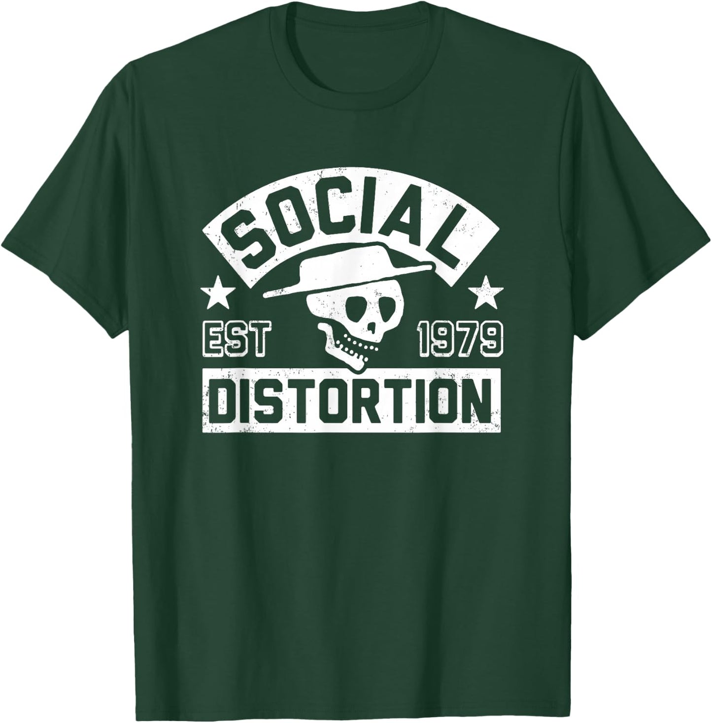Offizielle Social Distortion , Erwachsene, Punk-Rock-Fans, Klassisch, Kurzarm, , Schwarz, S T-Shirt - T-Shirt | Forest
