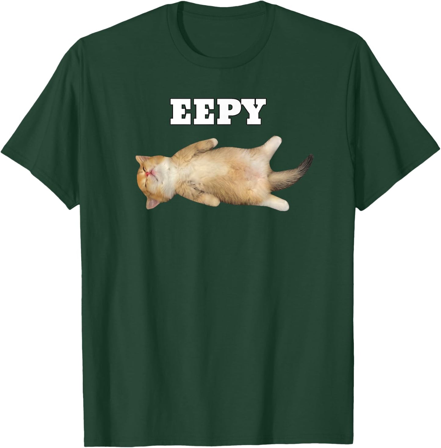 Eepy Cat, Sleepy Cat Meme T-Shirt - T-Shirt | Forest