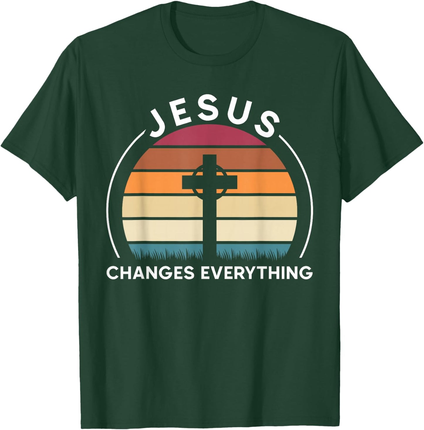 Jesus Changes Everything Jesus T-Shirt - T-Shirt | Forest
