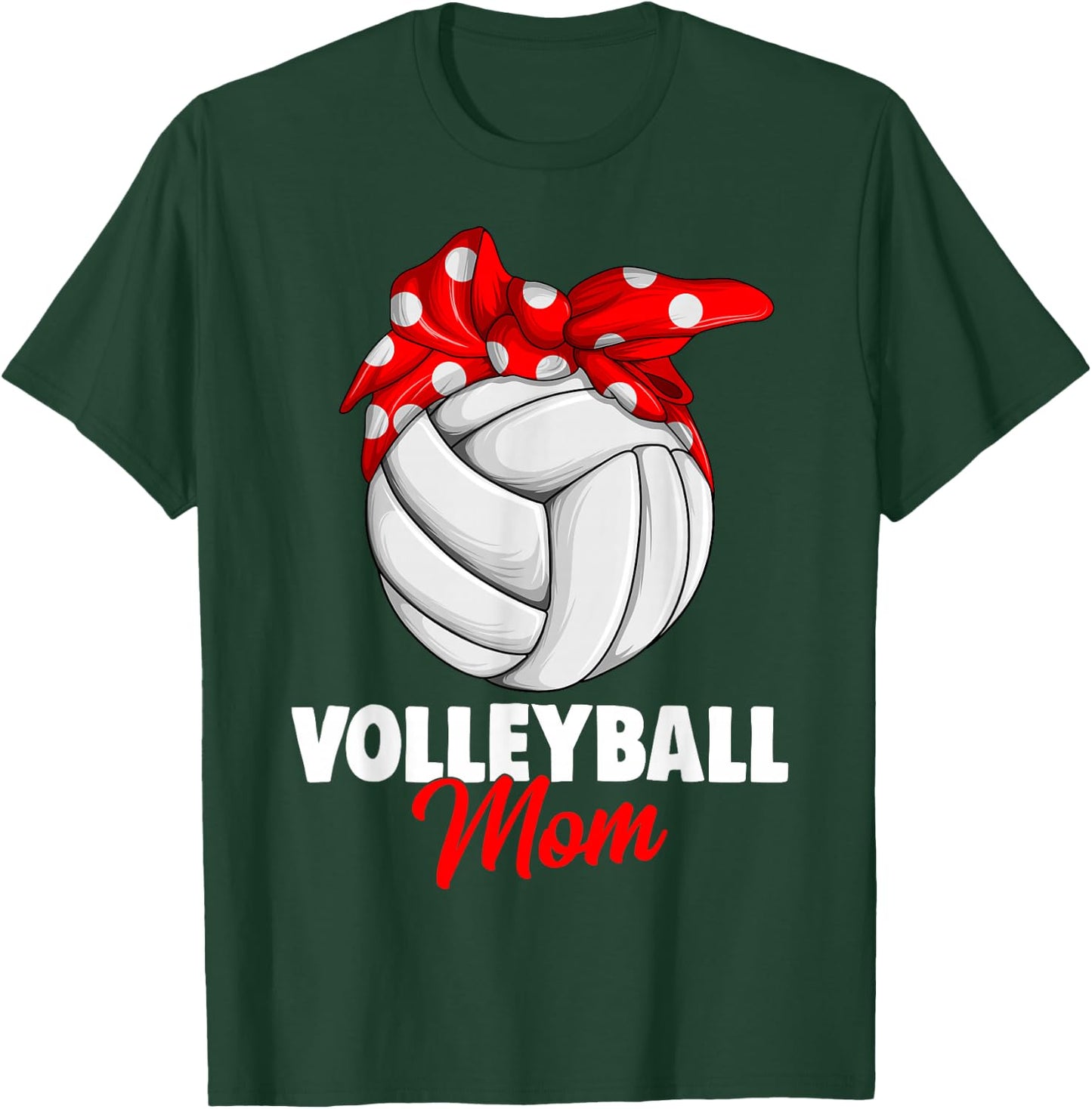 Volleyball Mom Women T-Shirt - T-Shirt | Forest