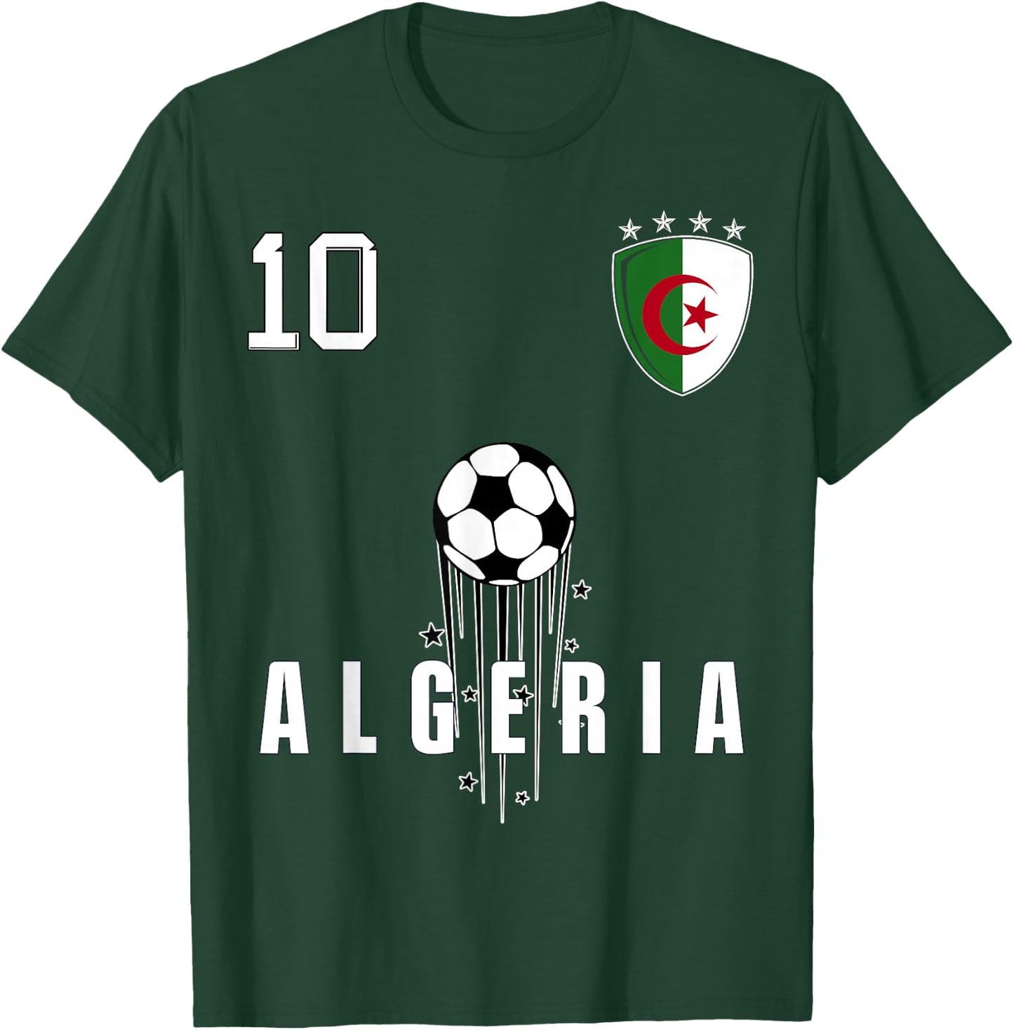 Algeria Flag Algerian Pride Lovers T-Shirt - T-Shirt | Forest
