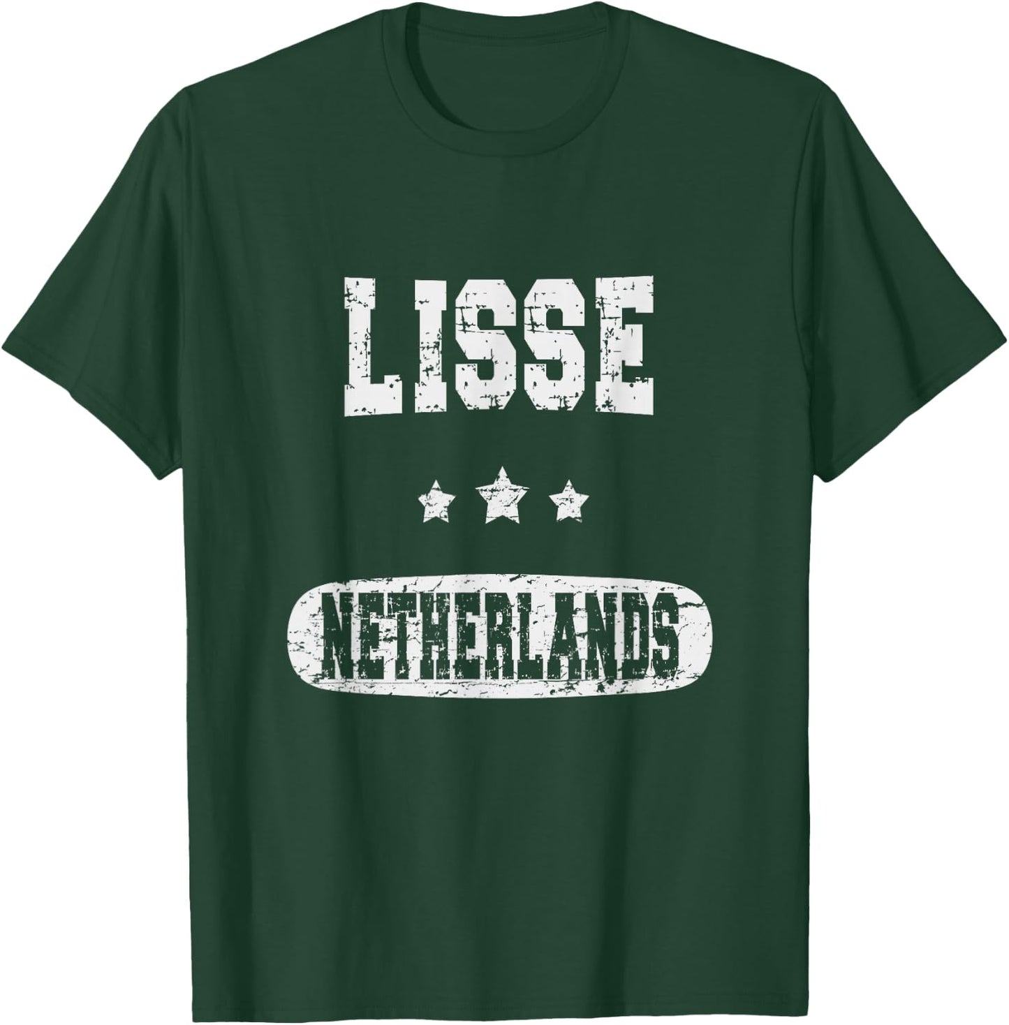 Vintage Lisse Netherlands T-Shirt - T-Shirt | Forest