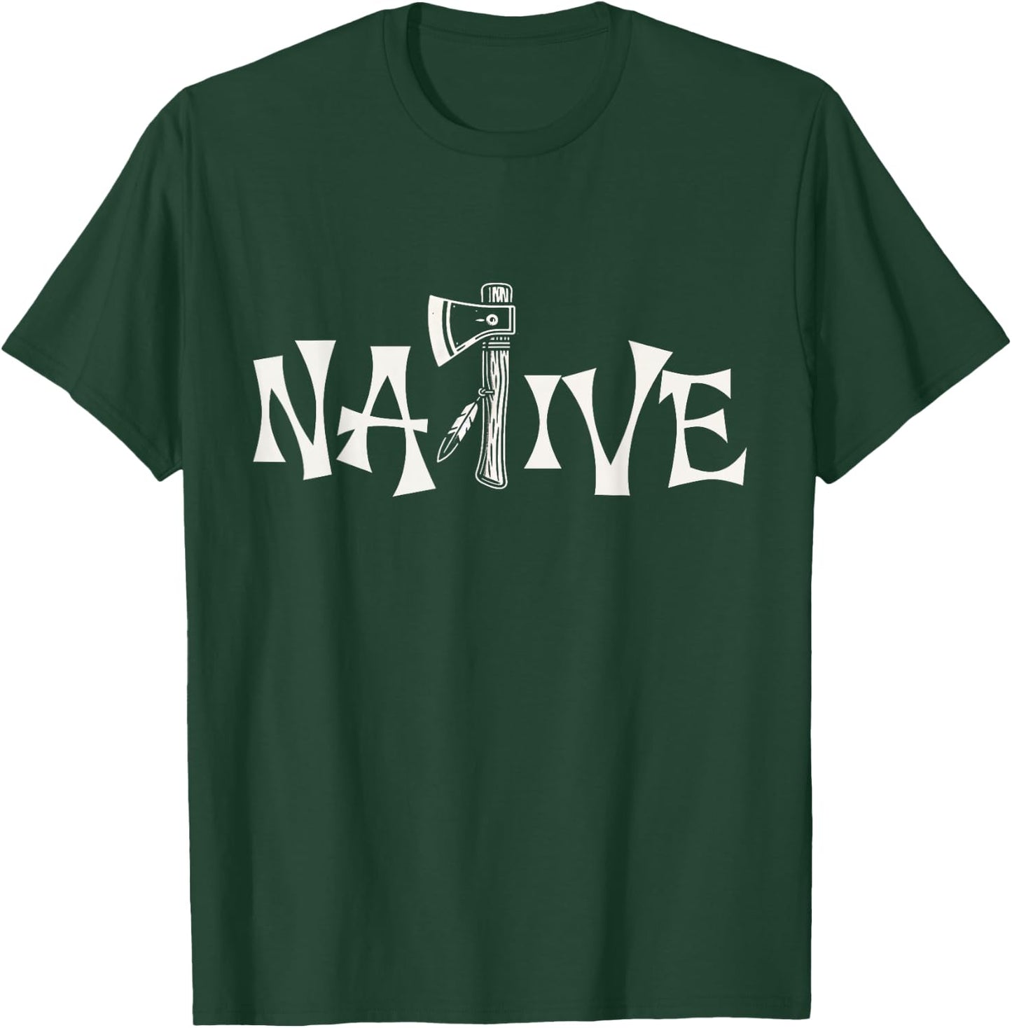 Native American Indian Day Pride Indigenous Cherokee T-Shirt - T-Shirt | Forest