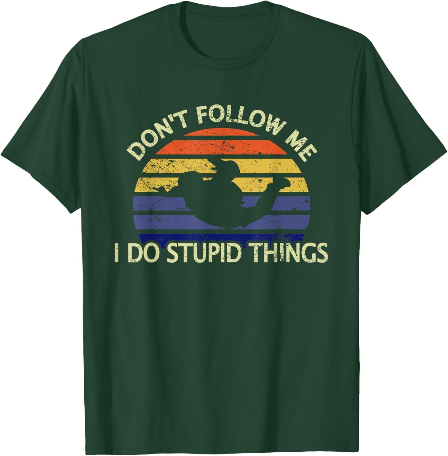 Skydiving Tandem Skydive Skydiver T-Shirt - T-Shirt | Forest