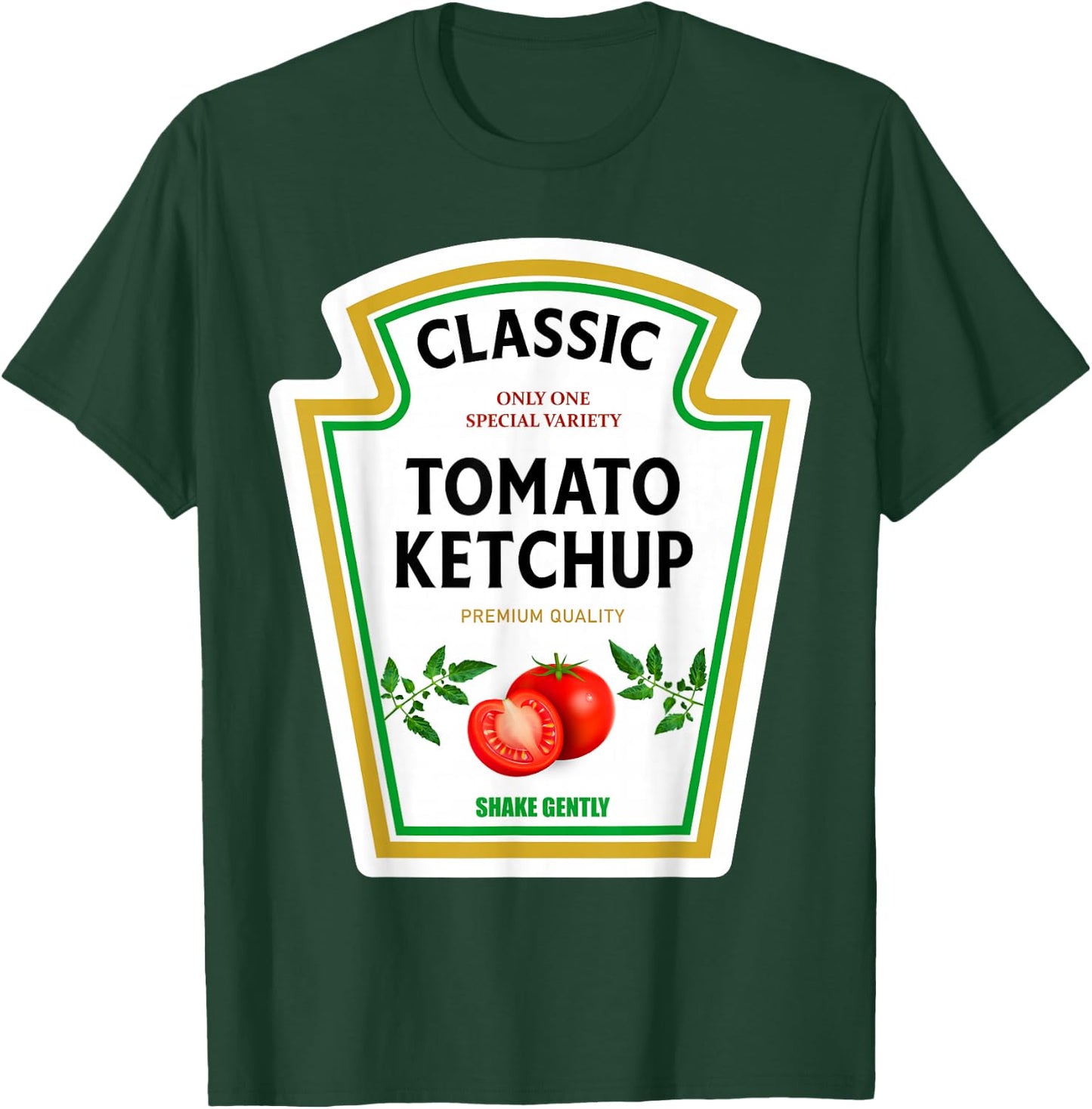 Ketchup 2024 Mustard Matching Family Costume Mayo for Halloween T-Shirt - T-Shirt | Forest