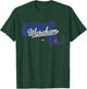 Wareham Massachusetts MA Map T-Shirt - T-Shirt | Forest