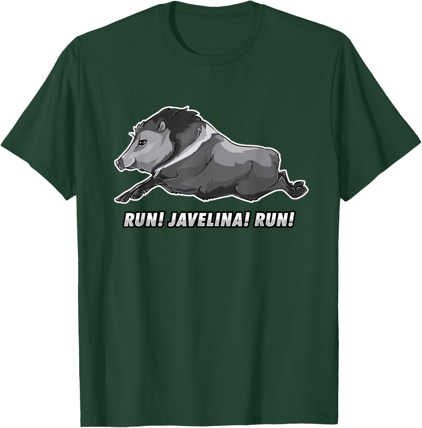 Javelina Running T-Shirt - T-Shirt | Forest