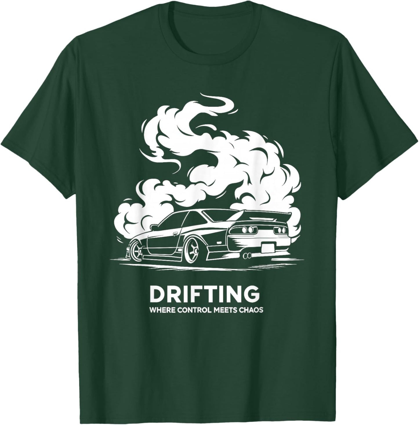 Car Drifting Racing Race Car Motorsport Drift Racing T-Shirt - T-Shirt | Forest