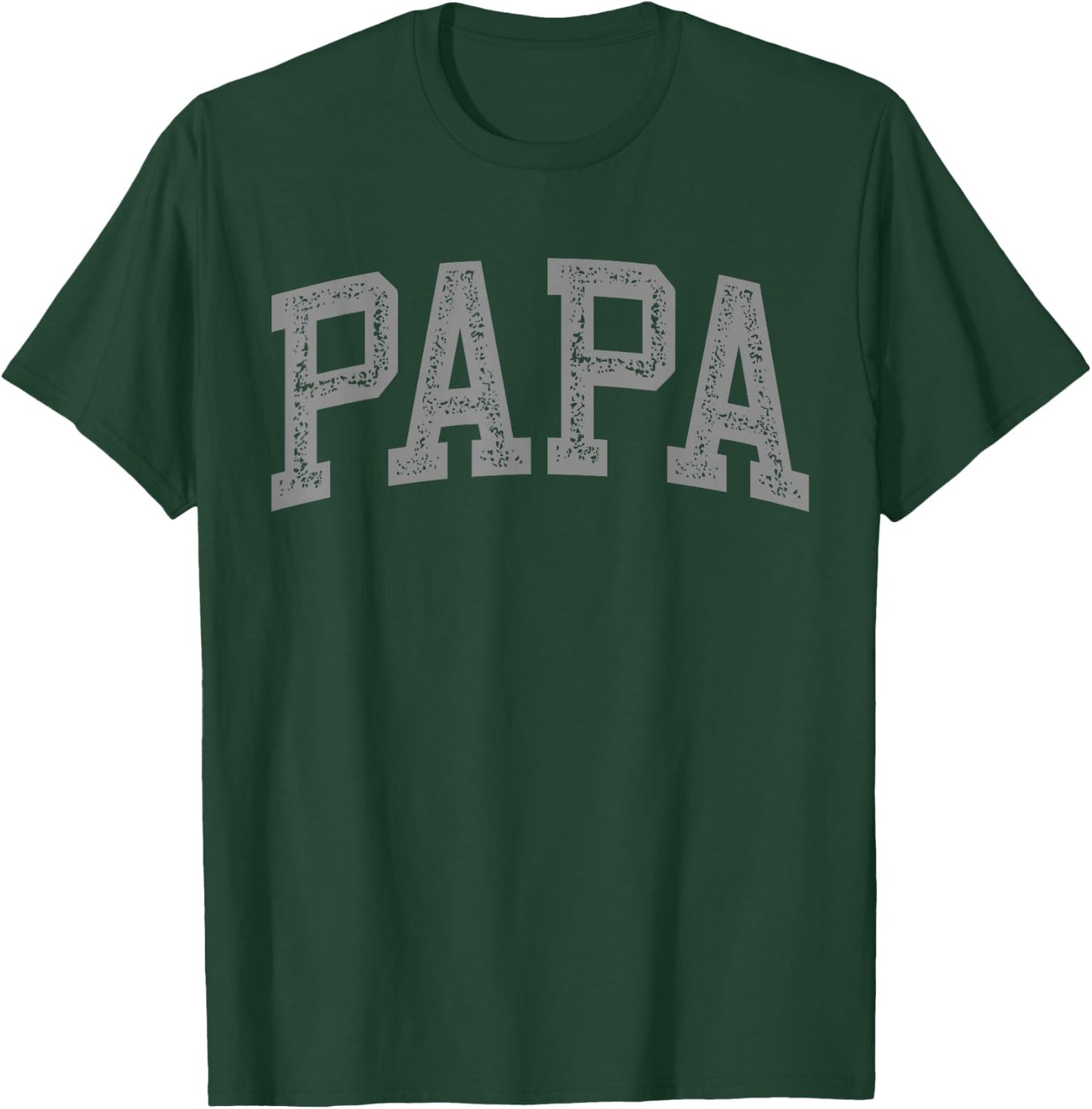Papa Minimalist Vintage T-Shirt - T-Shirt | Forest