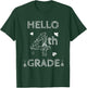 Back To School 4th Grade shirt hello fourth grade music T-Shirt - T-Shirt | Forest