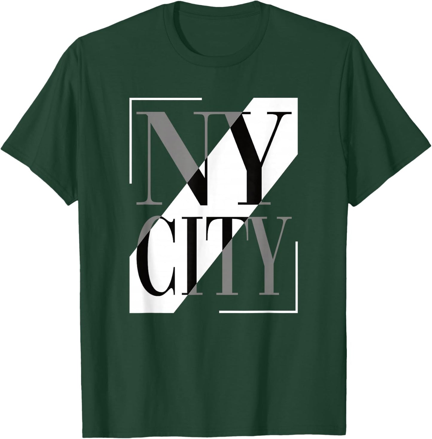 USA New York City Classic Vintage NY T-Shirt - T-Shirt | Forest
