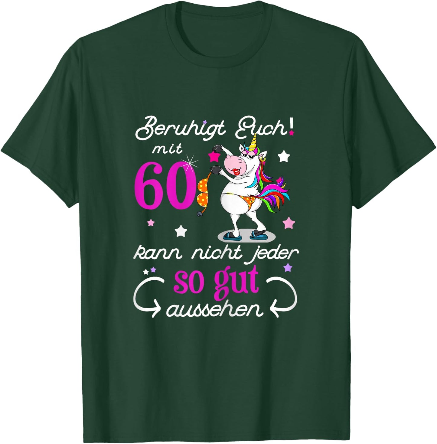 Women's 60th Birthday Vintage 1964 60 Years Gift Woman , black T-Shirt - T-Shirt | Forest