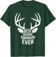 Best Buckin' Grandpa Ever Father's Day Deer Hunting Hunters T-Shirt - T-Shirt | Forest