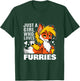 Just A Girl Who Loves Furries Fursuit Fox Fox T-Shirt - T-Shirt | Forest